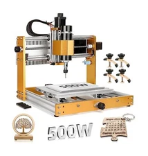 3018 pro max cnc router machine + 4 pcs mini hold down clamps