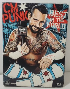 Wwe Cm Punk Best In The World Dvd 12 3 Disc Set Ebay