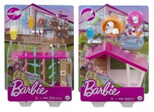 Barbie Set Mobili e Animali - Mattel GRG75
