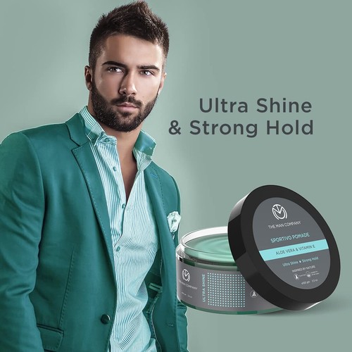 The Man Company Sportivo Stronghold Hair Styling Pomade Hair Wax for Men 100g - Imagen 6 de 8