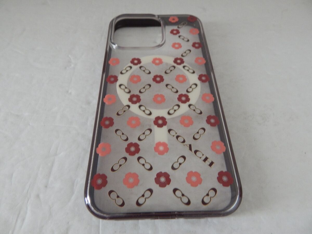 Coach New York Protective Case with Magsafe For iPhone 15 Coach New York Protective Case with Magsafe For iPhone 15