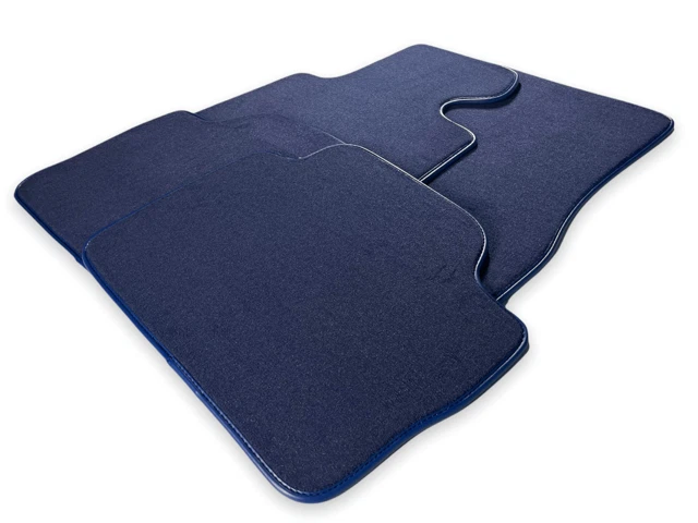 Floor Mats For Rolls Royce Wraith Tailored Dark Blue Carpets AutoWin Brand - Изображение 2 из 4