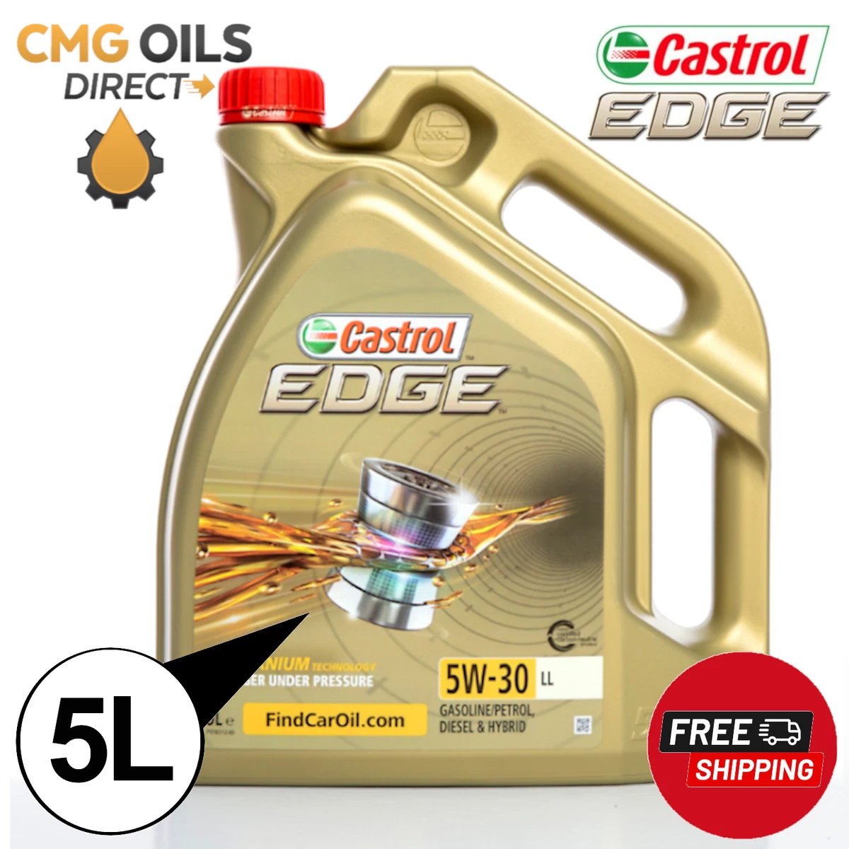 CASTROL EDGE 5W30 LL 5L