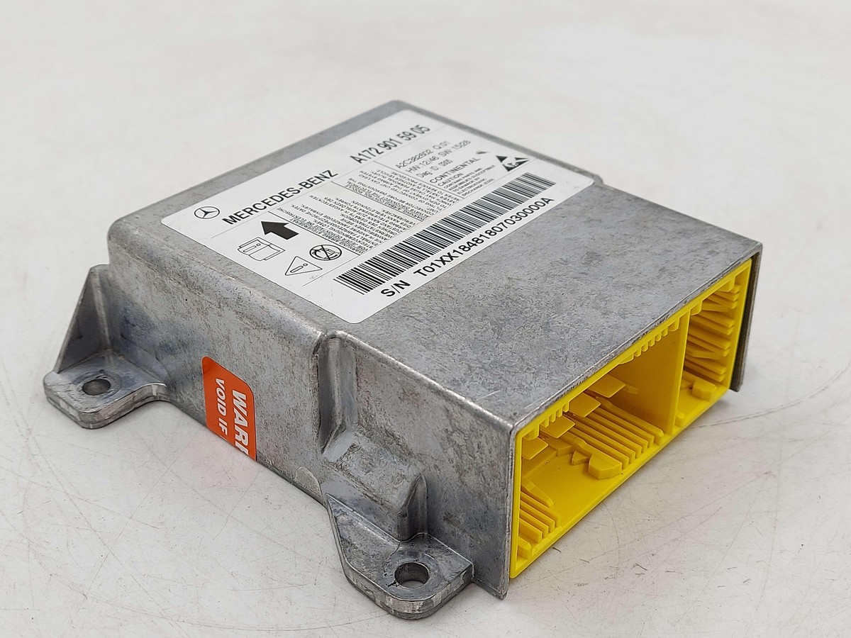 a150 17-21 MERCEDES AMG GT C C190 SRS CONTROL MODULE A1729015905