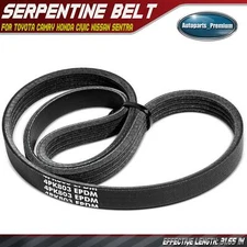 31.65" Serpentine Belt for BMW X5 X6 550i GMC Tracker Chevrolet Ford Geo Acura