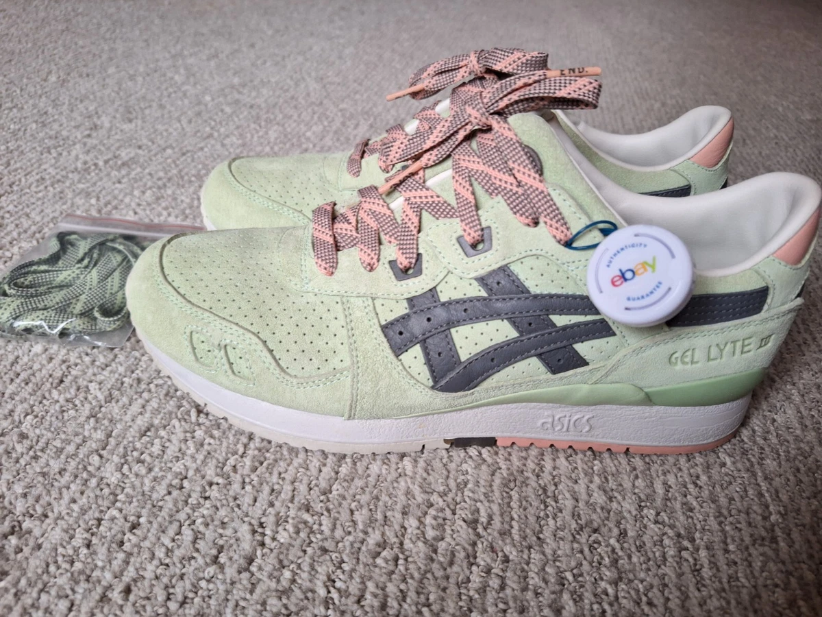 END. x ASICS Gel Lyte 3 Wasabi for Sale | Authenticity Guaranteed 