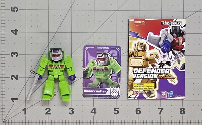 Blokees Transformers Bonecrusher Devastator Defender 02 Overthrow Action Figure