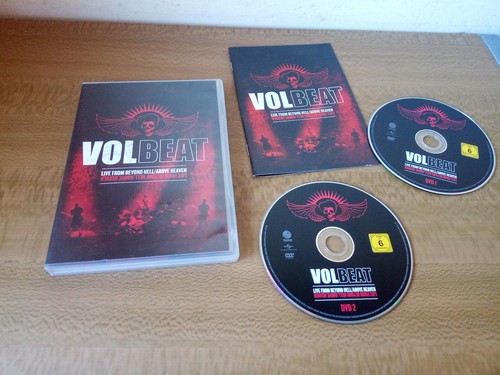 VOLBEAT-LIVE FROM BEYOND HELL/ABOVE HEAVEN - 2DVD Musikvideo Konzert Neu R2 - Bild 1 von 3