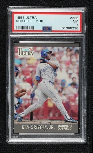 1991 Fleer Ultra Ken Griffey Jr #336 PSA 7 HOF