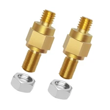 2X Side Post Battery Terminal, Side post to top post battery adapter Bolts 3/...
