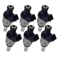 Fuel Injectors Set 6pcs for BMW X3 X5 330i 3.0L FJ663 Top Feed System