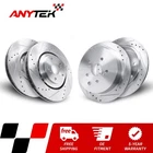 4x Front & Rear Drilled Brake Rotors for Lexus 2010-2015 RX350 2010-2015 RX450H