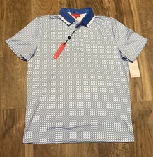 Men’s Redvanly Devine Polo Golf Shirt Multicolor Size Medium New With Tags M🔥