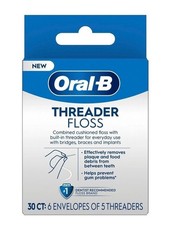 Oral B Glide Pro-Health Dental Threader Floss 30ct
