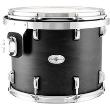 Black Swamp Percussion Concert Tom in Satin Concert Black Stain 14 in.
