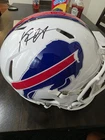 Fanatics Under Wraps Full Size Helmet Buffalo Bills Keon Coleman Auto Signed