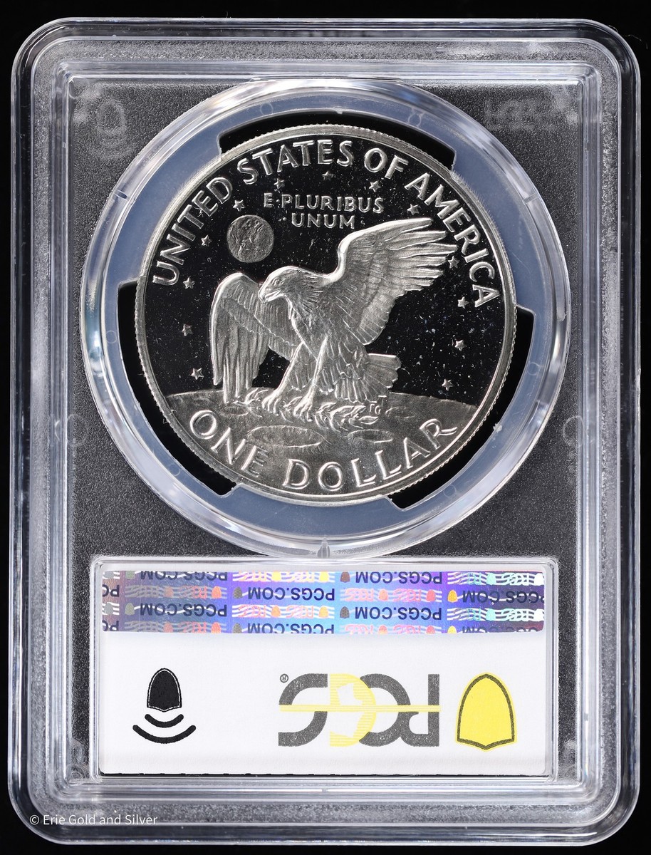 PCGS PR69DCAM 1972年 S $1 シルバー アイゼンハワー 1972-S Silver Eisenhower Ike Proof Dollar $1 PCGS PR69DCAM