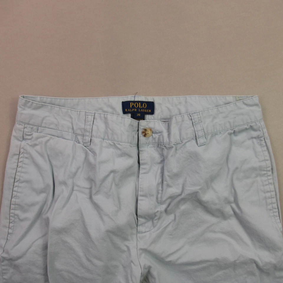 Pantalones Polo Ralph Lauren Juveniles 20 Informales Pierna Recta Azul Gris Ligeros Foto 2 de 4