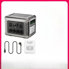 Portable Power Station 2016Wh Expandable to 20kWh LFP Battery 2500W Emergency