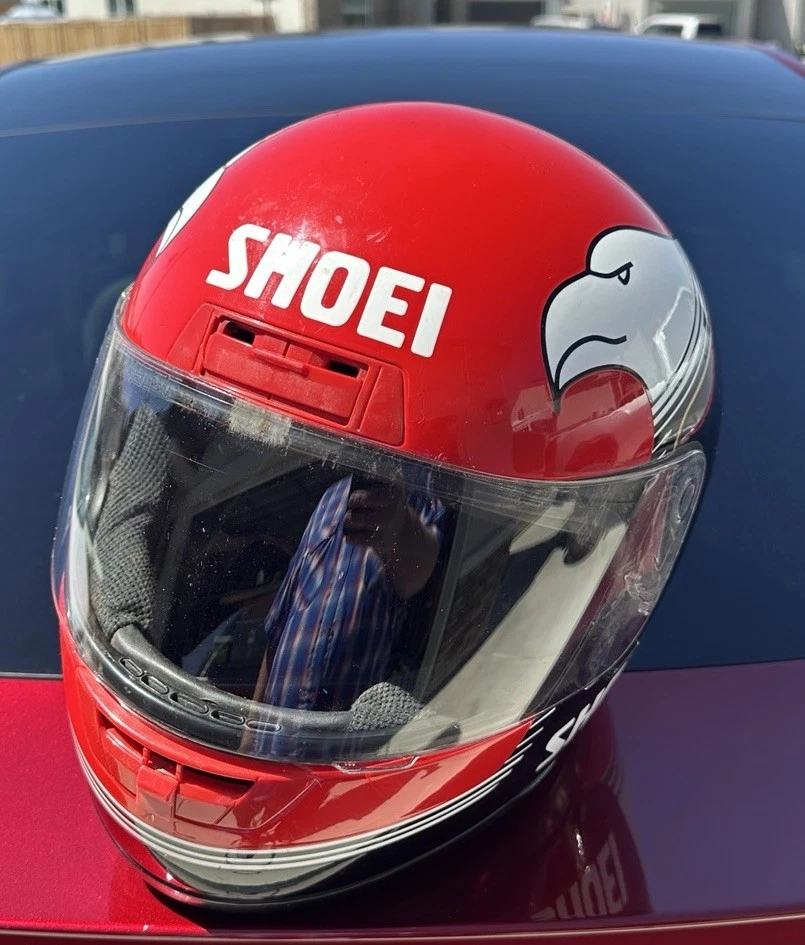 Shoei 复古摩托车头盔| eBay