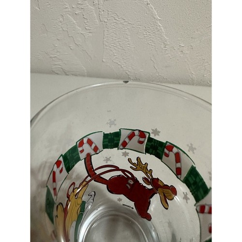 Winnie the Pooh & Tigger Reindeer Glasses - Set of 2 - 100 Acre Holiday - Picture 6 of 6