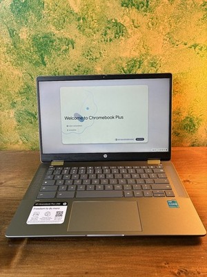 HP Chromebook Plus x360 Laptop 14bt-cd000 14 , Silver, Lightly Used