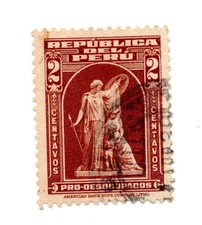 Peru Postage Stamp Rare Vintage