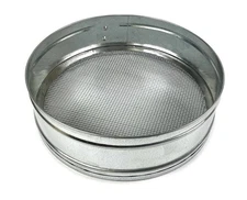 Tredoni 30cm/12" Couscous Sieve Strainer - Stainless Steel Sieve Sifter, 3mm ...