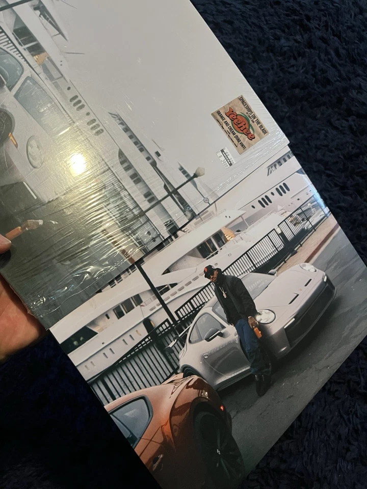 Larry June - Spaceships On The Blade, Vinyl LP (Orange & Cream) LIMITED EDITION  - Image 4 of 4