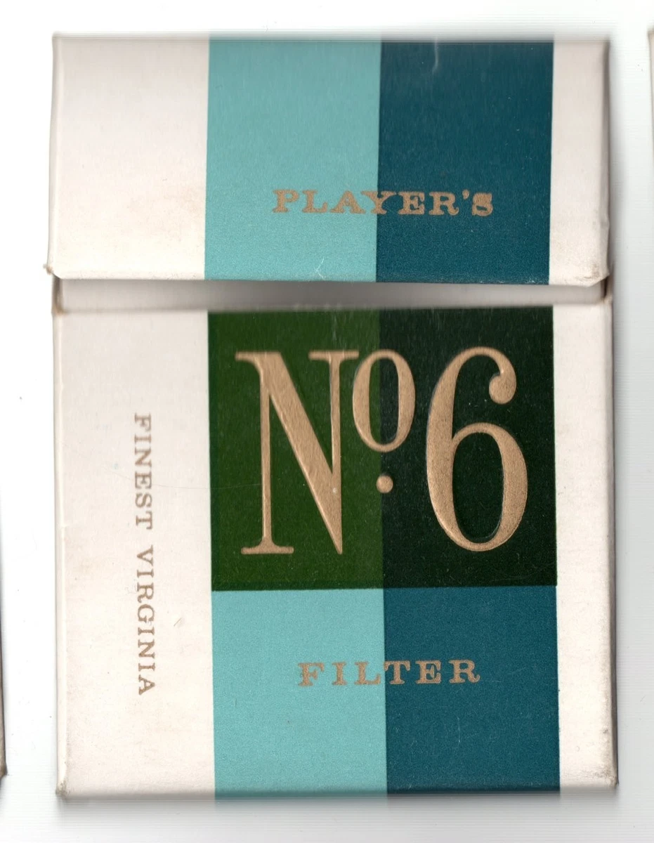 no 6 cigarettes price Players No 6 in Collectable Cigarette Packets for sale