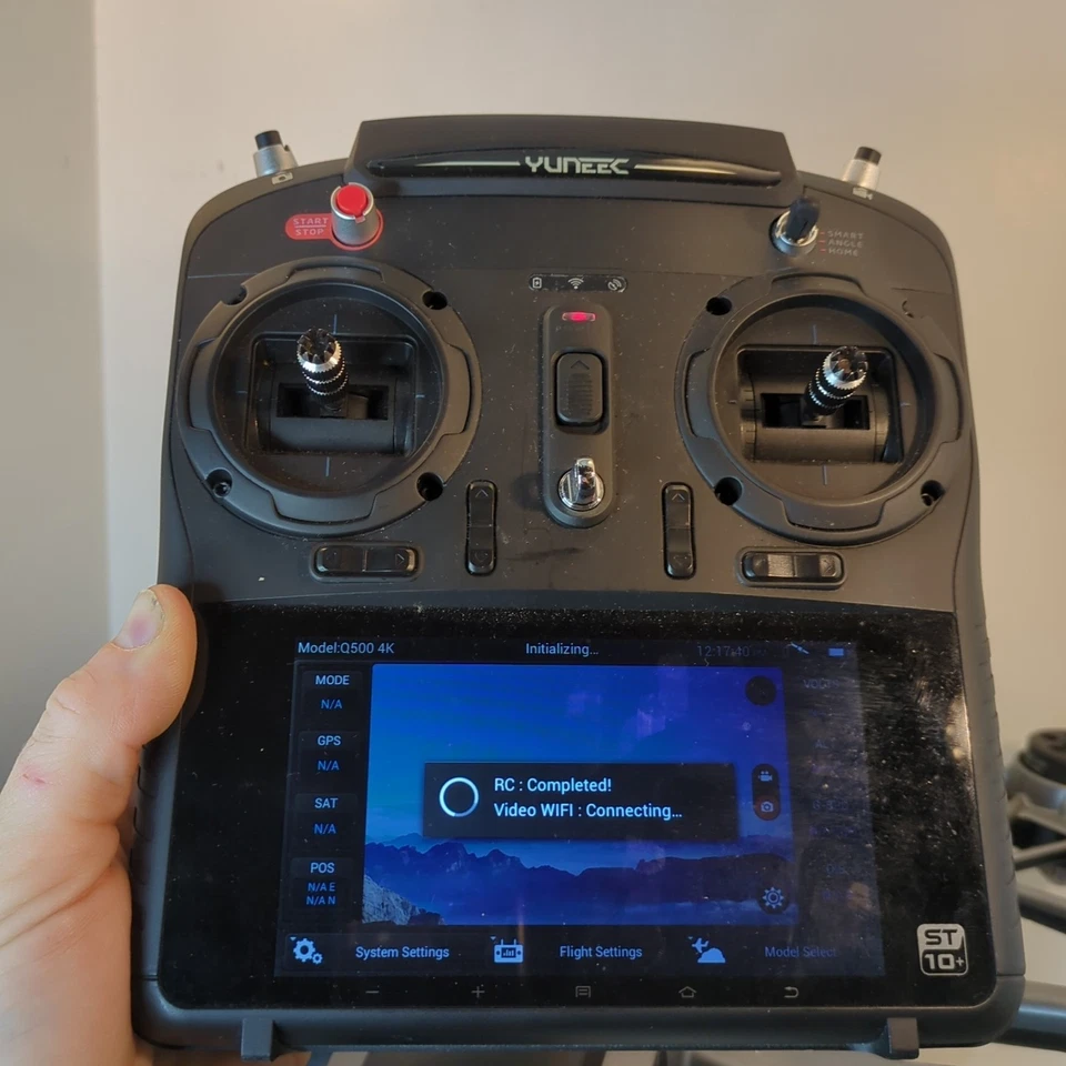 Yuneec Q500 4K Typhoon Quadcopter Drone Backpack Remote *Flies But Needs Repairs - Image 2 of 4