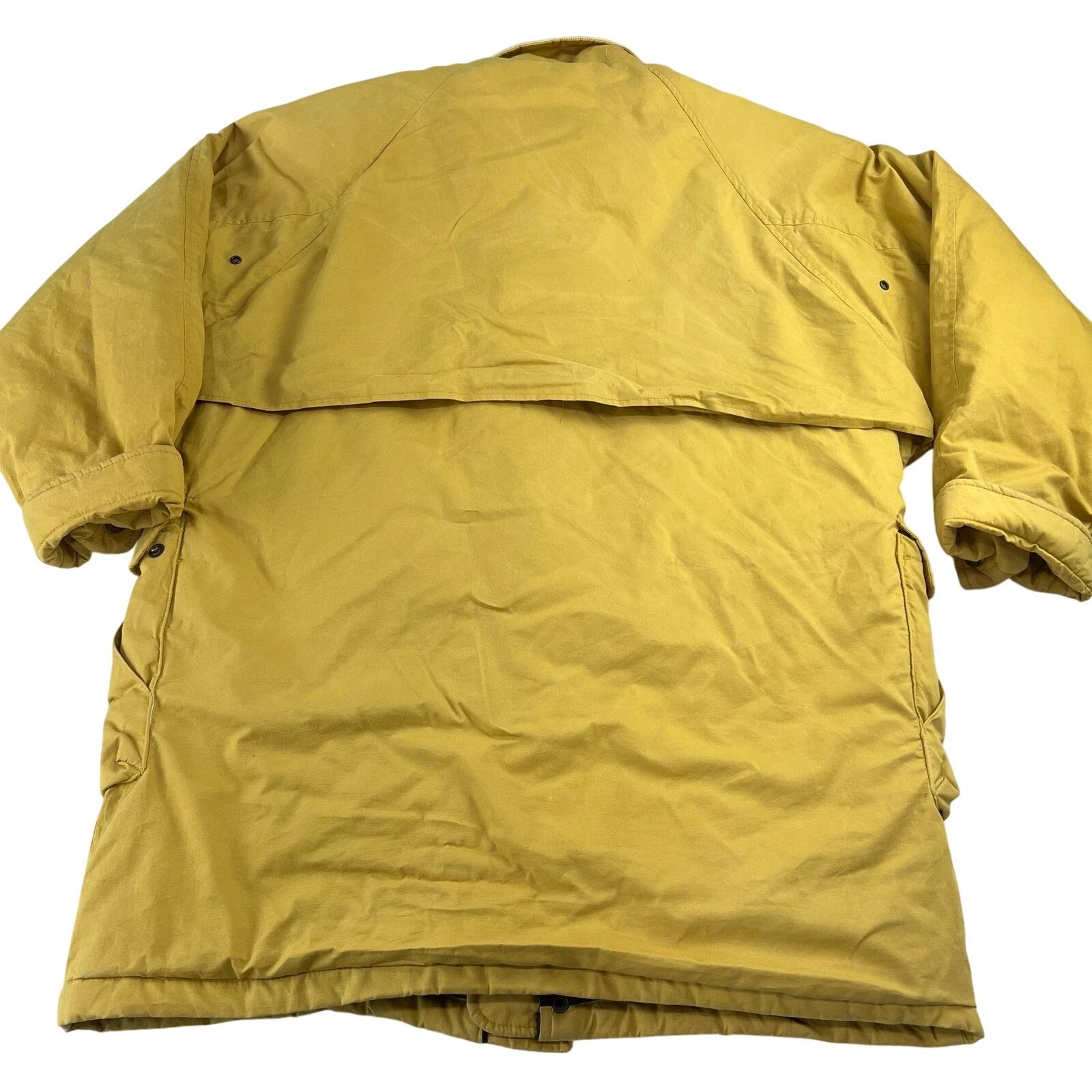 Andrew Marc Country & Outdoor Yellow Fireman Clasp Coat jacket Size Medium Men's image 2