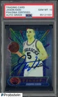 Jason Kidd HOF Signed 1995 Topps Finest #286 Mavericks PSA/DNA 10 AUTO
