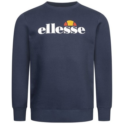 ellesse Kanya Crew Herren Sweatshirt Casual Pullover navy neu