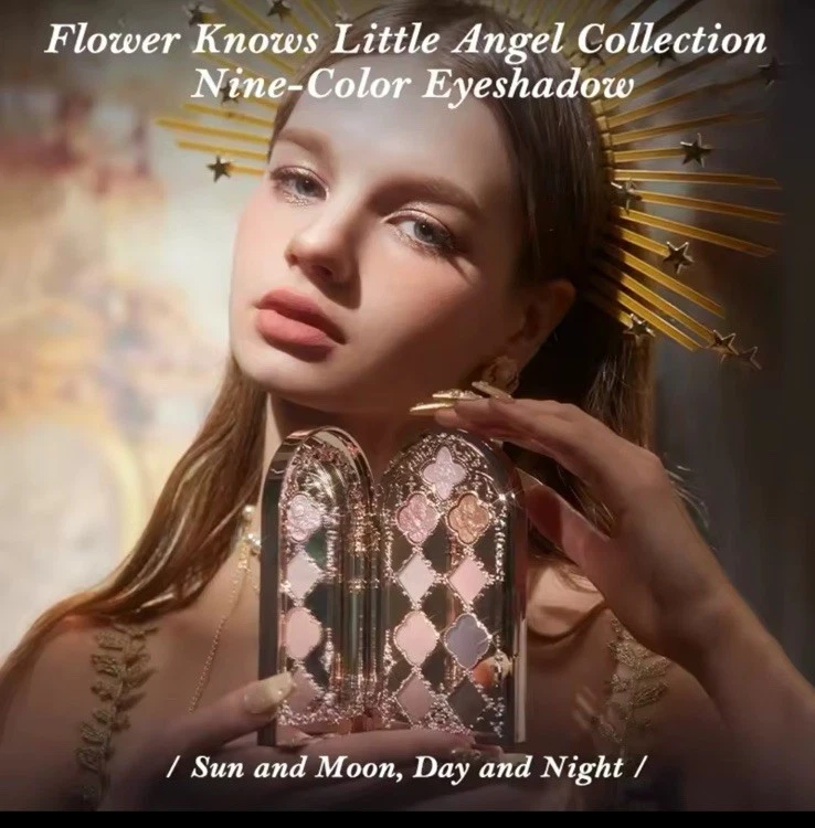 Paleta de sombras de ojos Flower Knows Little Angel 9 colores Eden Angel nueva en caja Foto 2 de 4