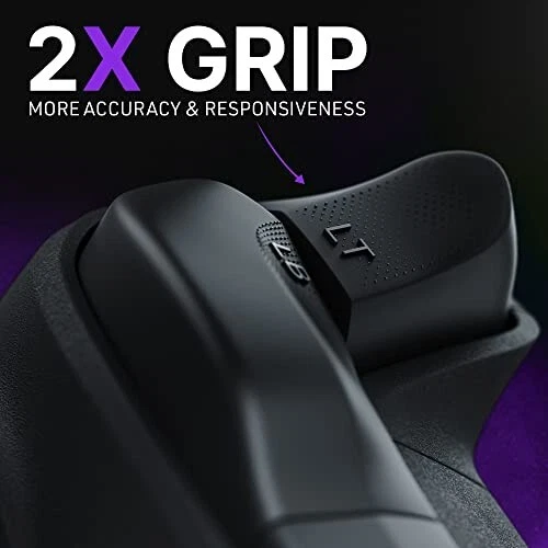 Gamenetics Custom Brown Wood Wireless Bluetooth Controller for Xbox Series X/S - Image 3 of 4