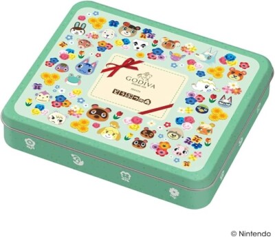 GODIVA meets Pikmin / Animal Crossing Chocolate Assortment 4types