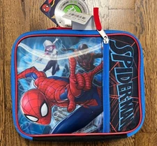 Marvel Spider-Man Kids Insulated Lunch Bag Blue/Red