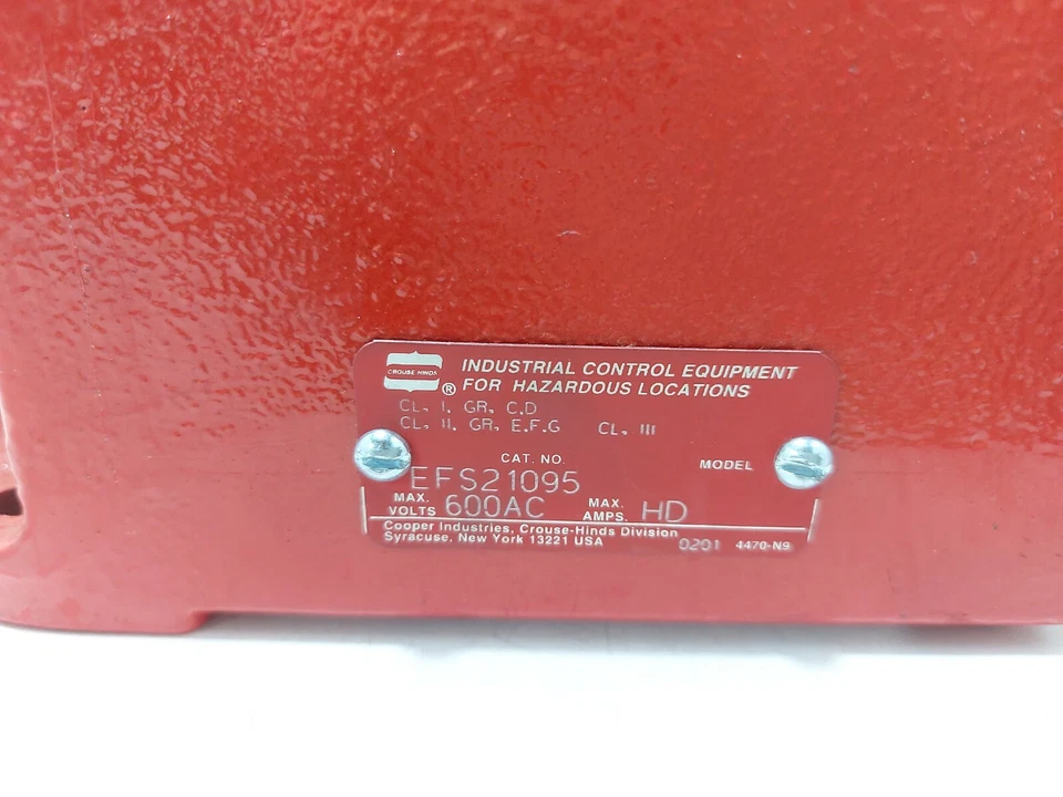 Crouse Hinds EFS21095 Fire Alarm Station - Image 4 of 4