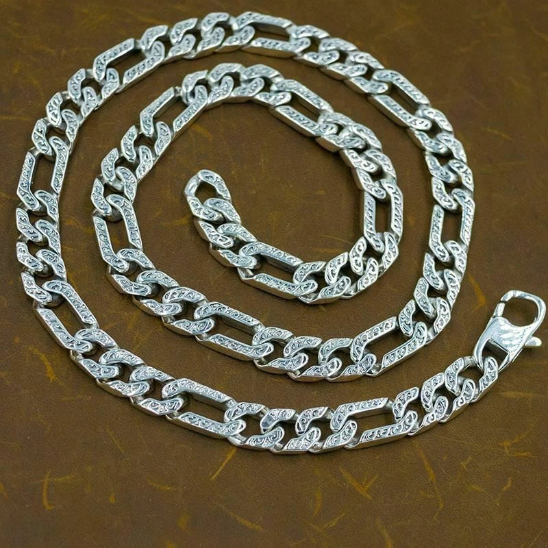 Mens Filia Curb Chain Necklace Necklaces