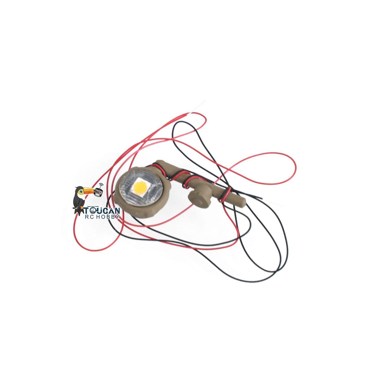 Plastic Searchlight for Henglong 1/16 6.0 7.0 Russia T90 RC Tank Model 3938