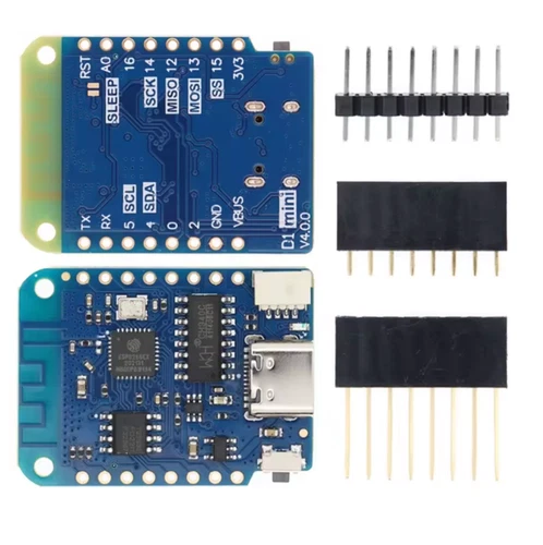 D1 Mini V4.0.0 Type-C ESP8266 WiFi WLAN Modul Wemos NodeMCU Arduino