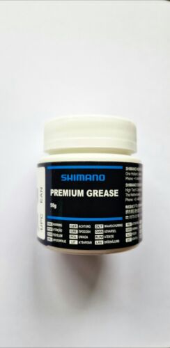 SHIMANO PREMIUM GREASE 50g DURA ACE BOTTOM BRACKETS BEARINGS HUBS GEARS LUBE - Afbeelding 1 van 6