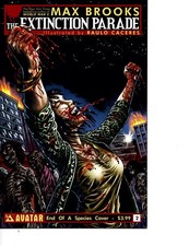 Avatar Comics Max Brooks The Extinction Parade #2 End of a Species Cover NM
