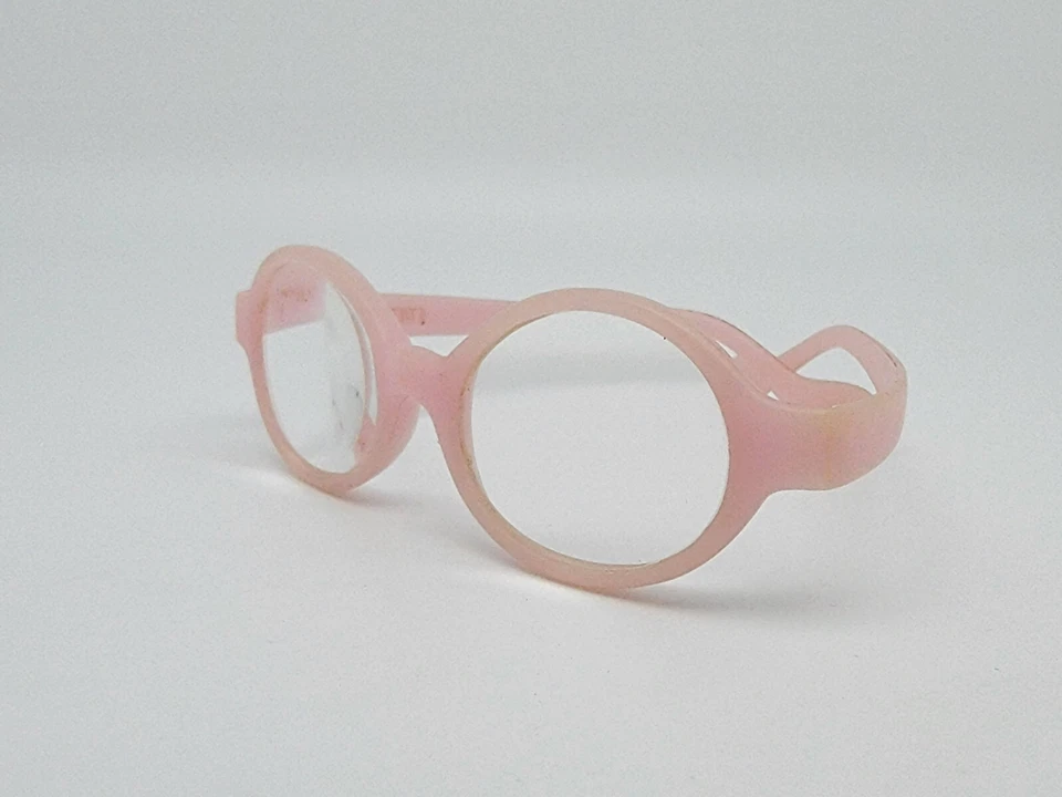 Mira Flex Baby Lux B 5 Pink Kids Child Oval Eyeglasses Frame Italy 38-12-110 - Image 3 of 4