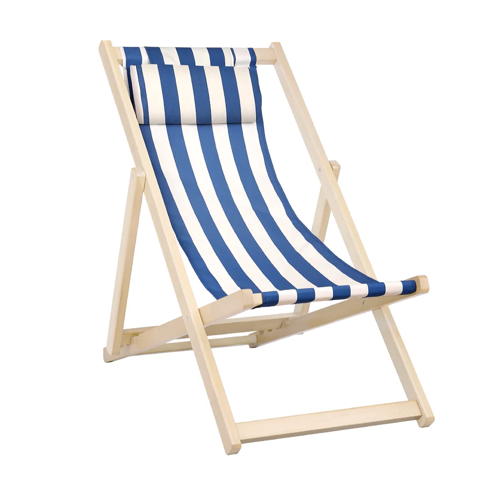 Wood beach chairs folding deals