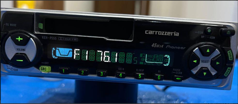 Pioneer Carrozzeria Car Audio KEH-P555 IP-BUS compatible Pioneer Carrozzeria Car Audio KEH-P555 IP-BUS compatible