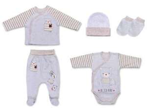 Baby Erstausstattung Jungen Babyset Geschenkset 5tlg Erstlingsset Starterset Ebay