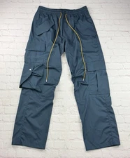 Rhude Multi-pocket Baggy Mechanic Cargo Pants Made In USA - Size LG