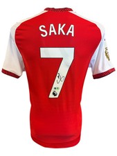 BUKAYO SAKA SIGNED ARSENAL FC 2026/27 HOME SHIRT (ACG CERT AG19201)